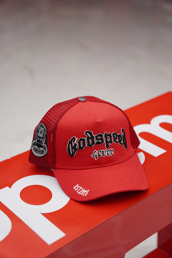 Godspeed Red/Black Cap