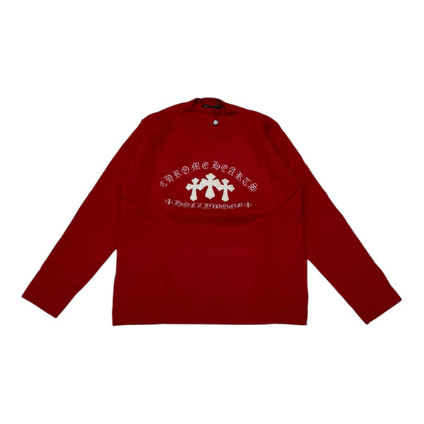 Chrome Heart Red Longsleeve Tee