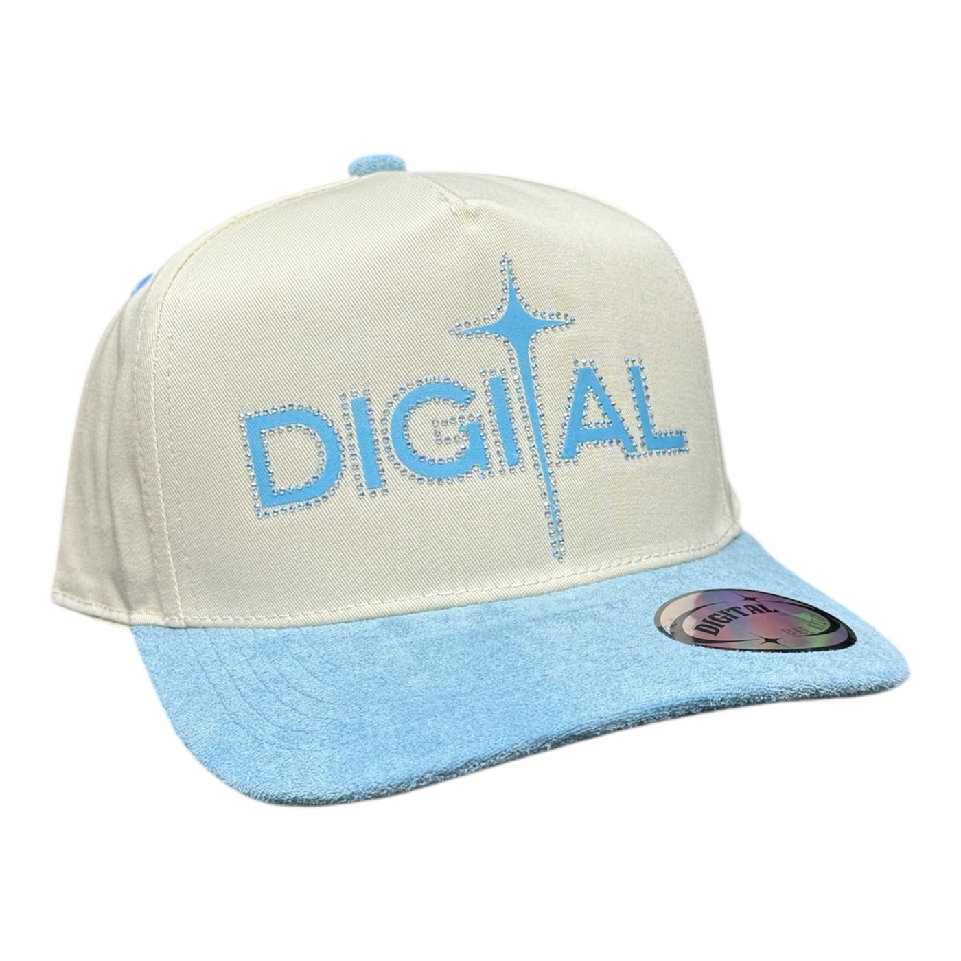 Digital Cream/Blue Cap