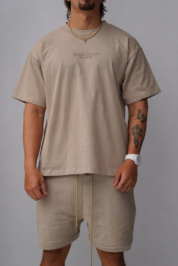 Essentials 2 Piece Set Beige