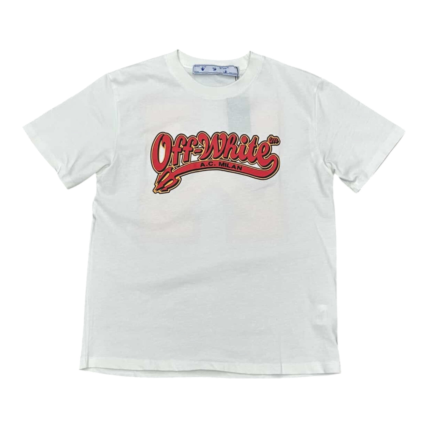 Off White “AC Milan” White Tee