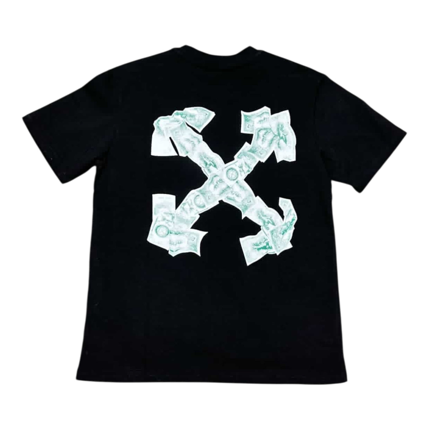 Off White “Money” Black Tee