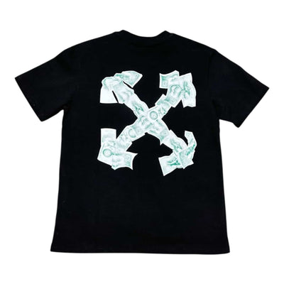 Off White “Money” Black Tee
