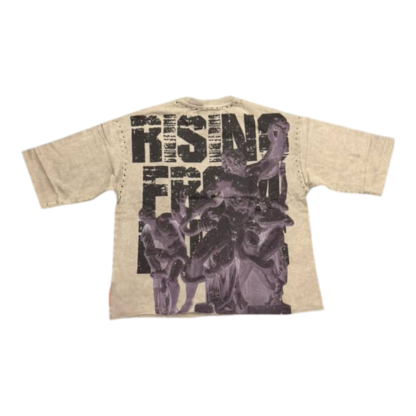 First Row “Heavenly Bodies” Cream Tee