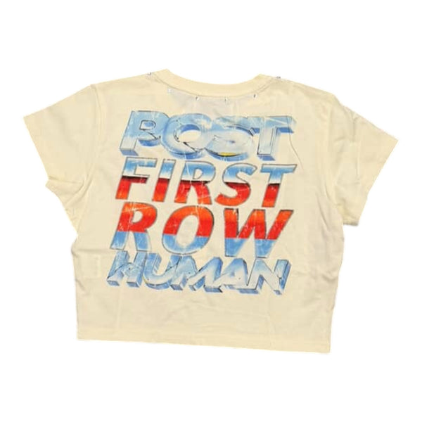 First Row “Human” Cream Ladies Tee