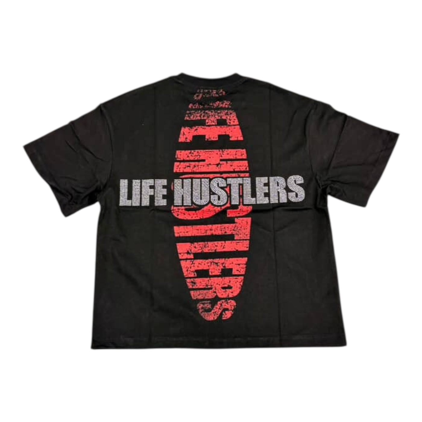 Life Hustlers “Jesus is King” Black Tee