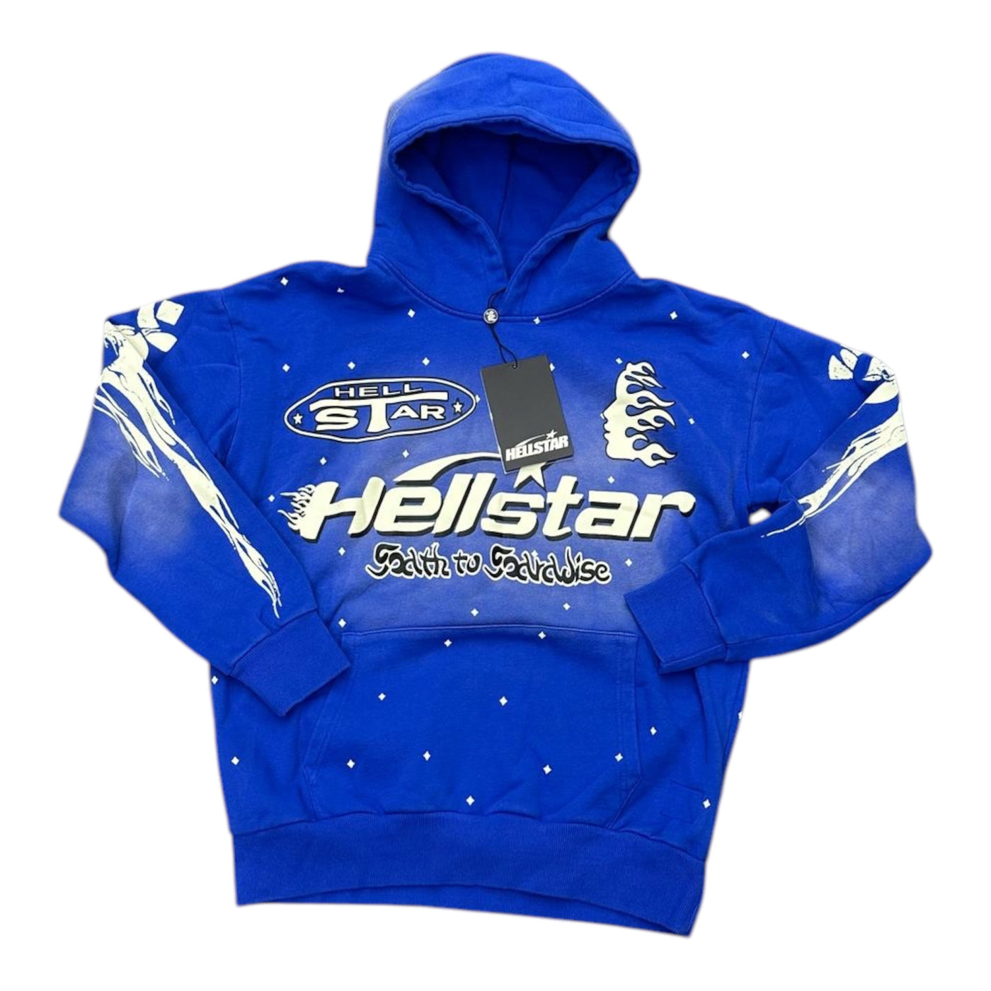 Hellstar Hoodie Blue