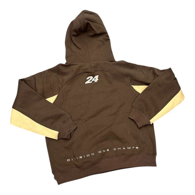 Supreme “Division one Champs” Brown Hoodie