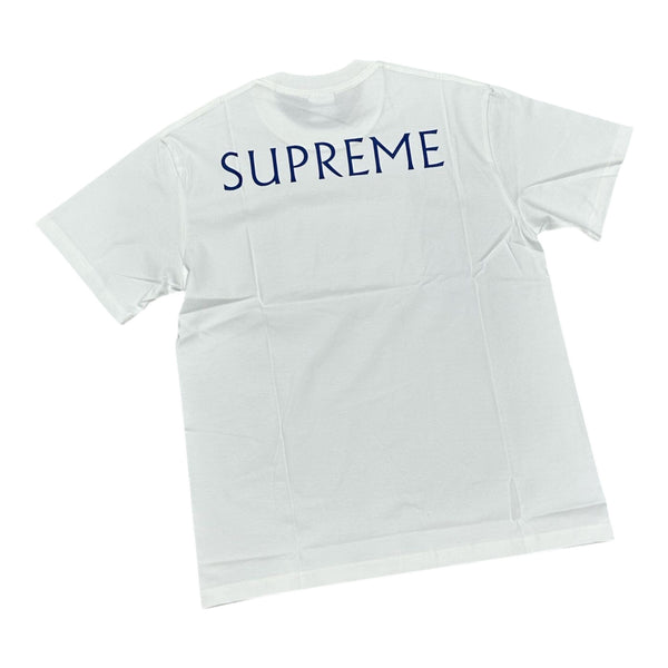 Supreme “G.O.A.T” White Tee