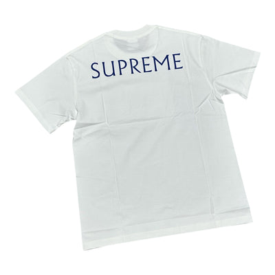 Supreme “G.O.A.T” White Tee