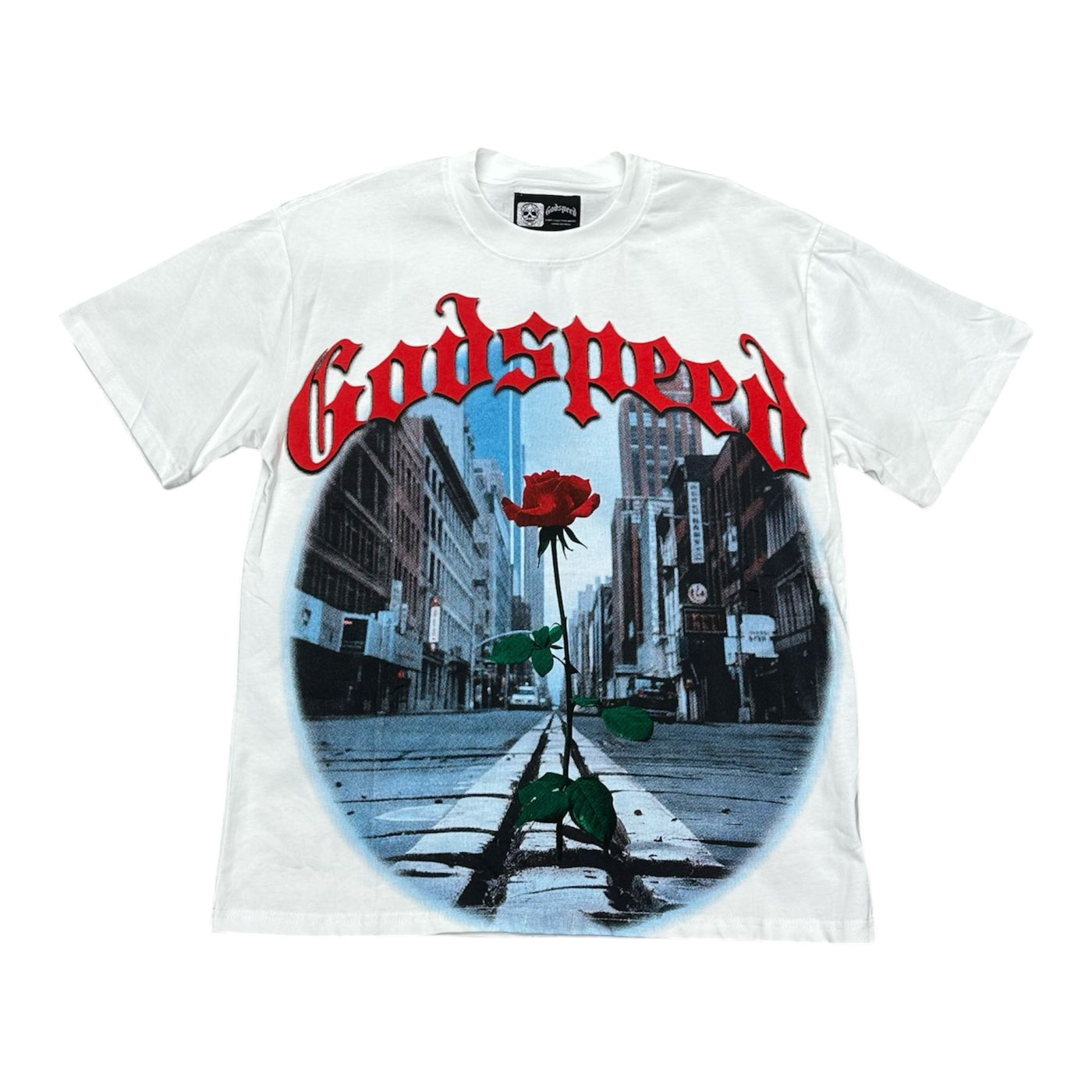 Godspeed Street Rose Tee
