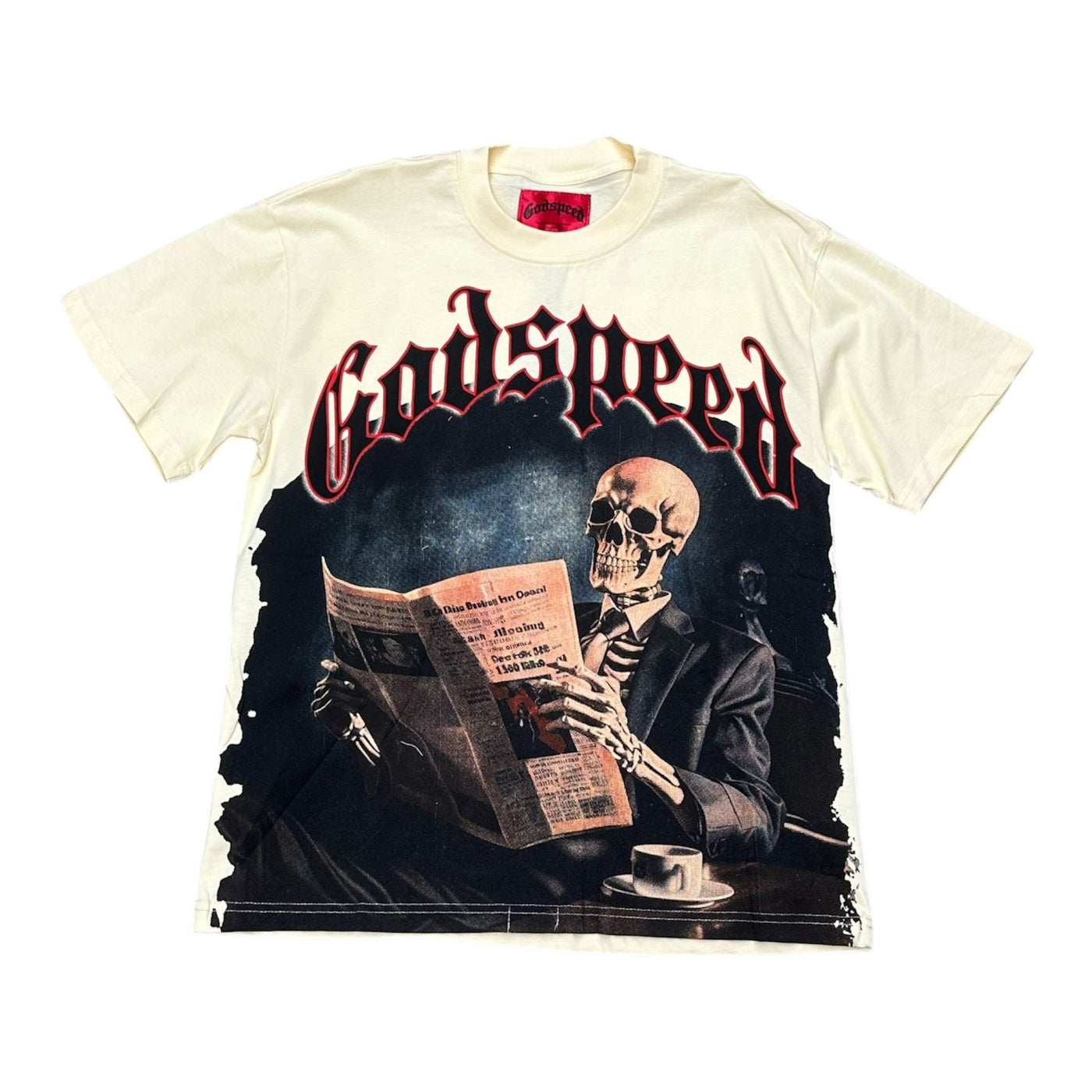 Godspeed “Skull Newsletter” Tee