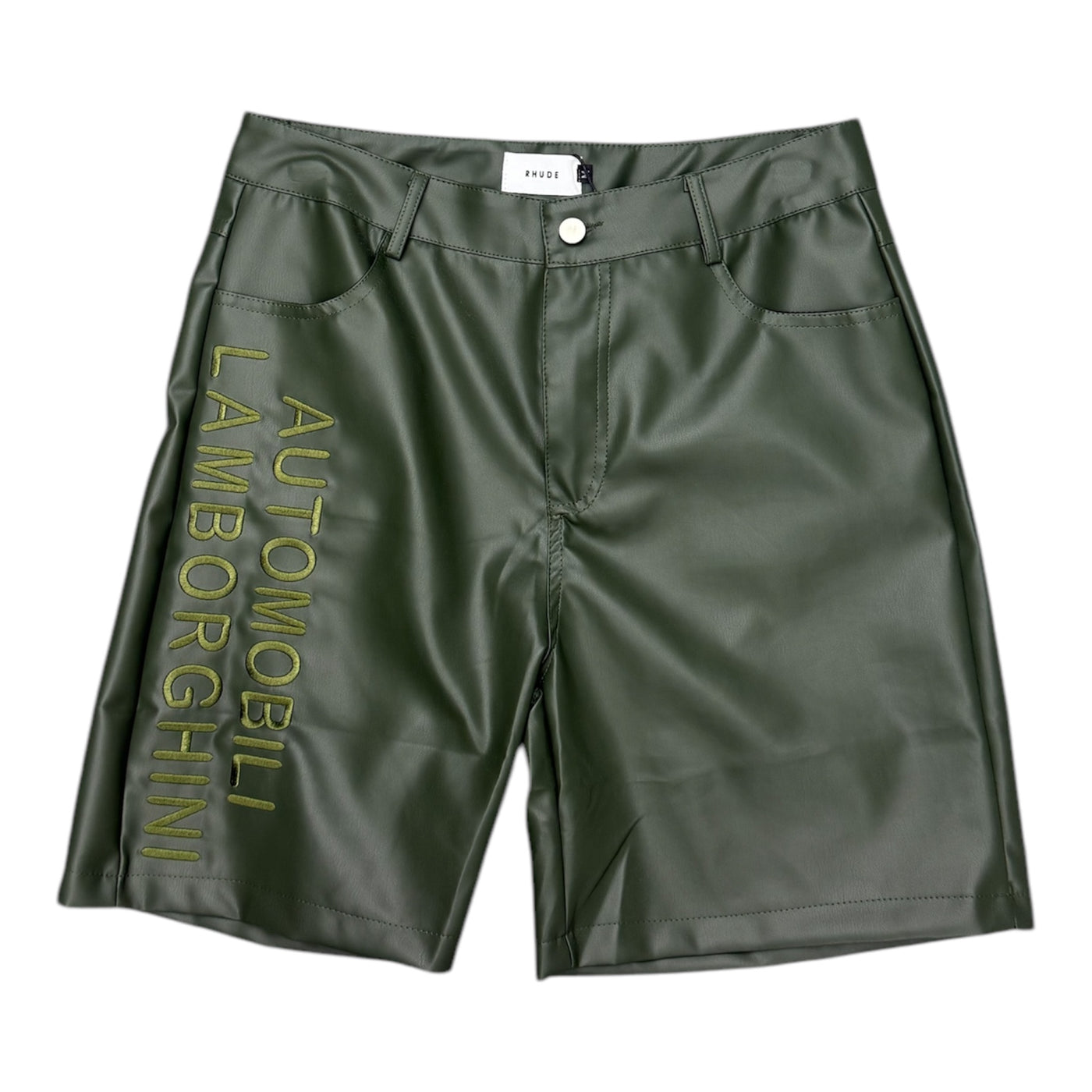 Rhude Leather Shorts