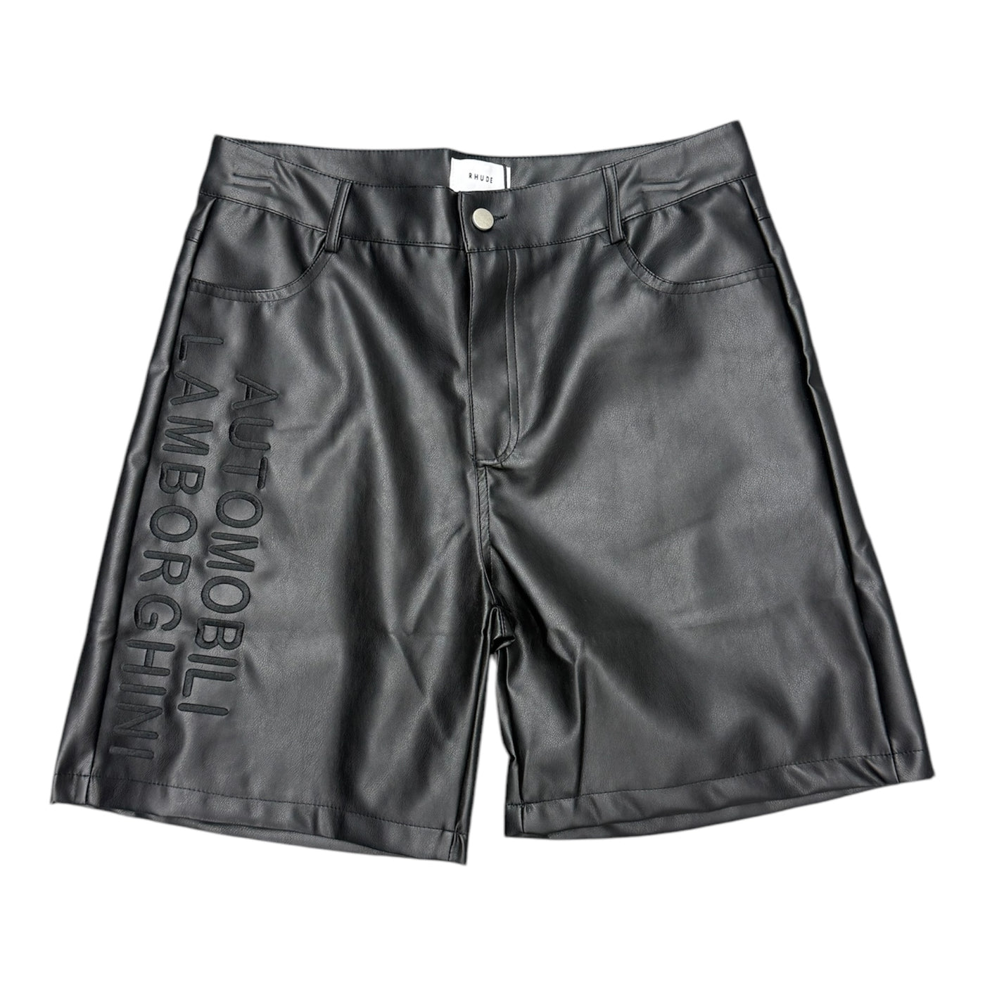 Rhude Leather Shorts