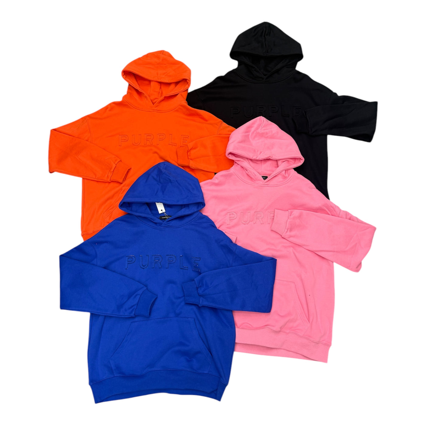 Purple Solid Hoodie