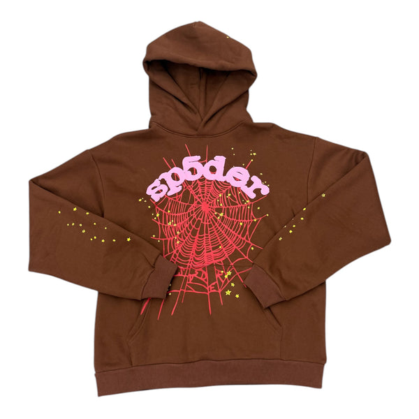 Spider Brown Hoodie