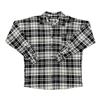 Palm Angels Flannel Grey Tee