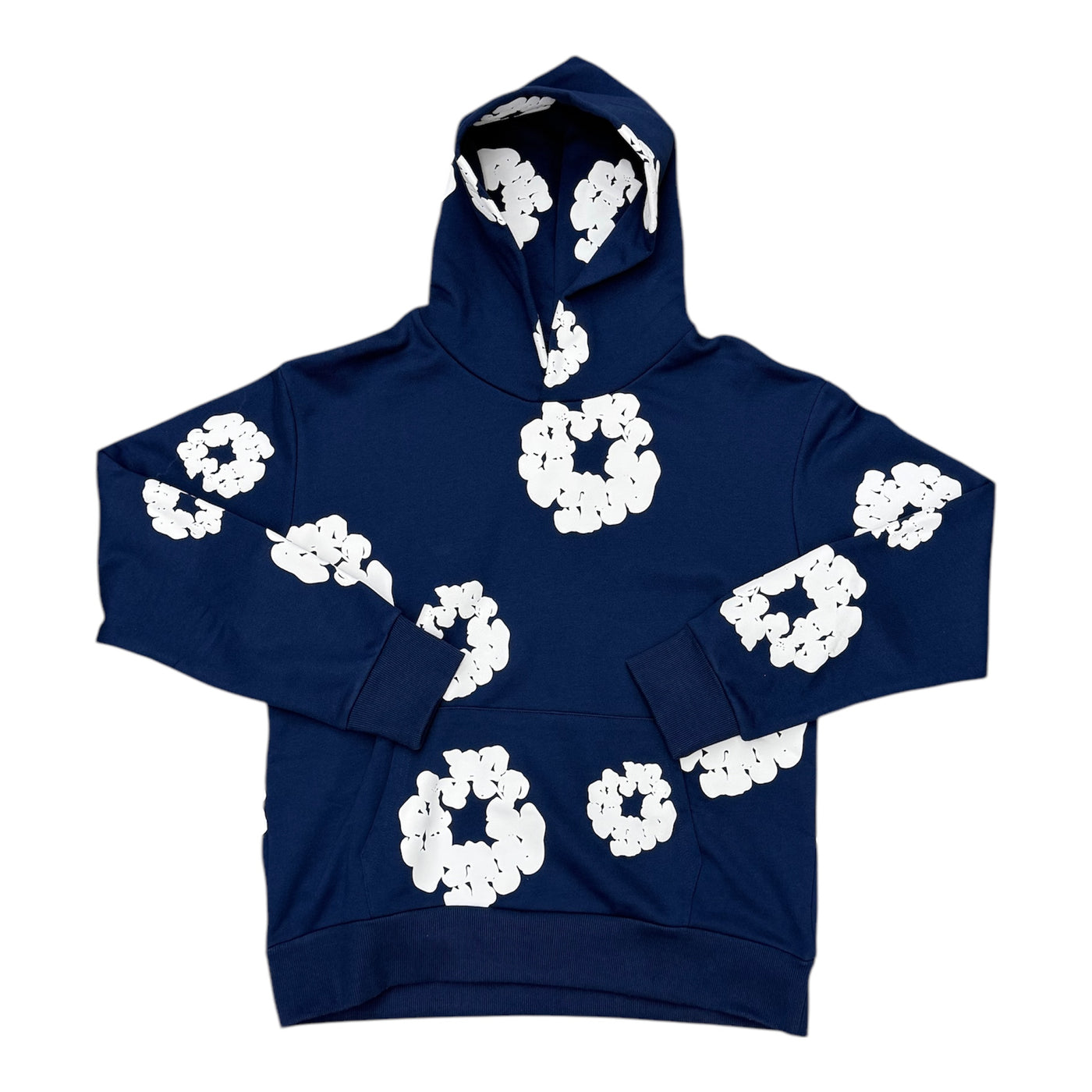Denim Tears Navy Blue Hoodie