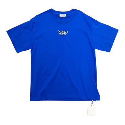 Off White Blue Tee