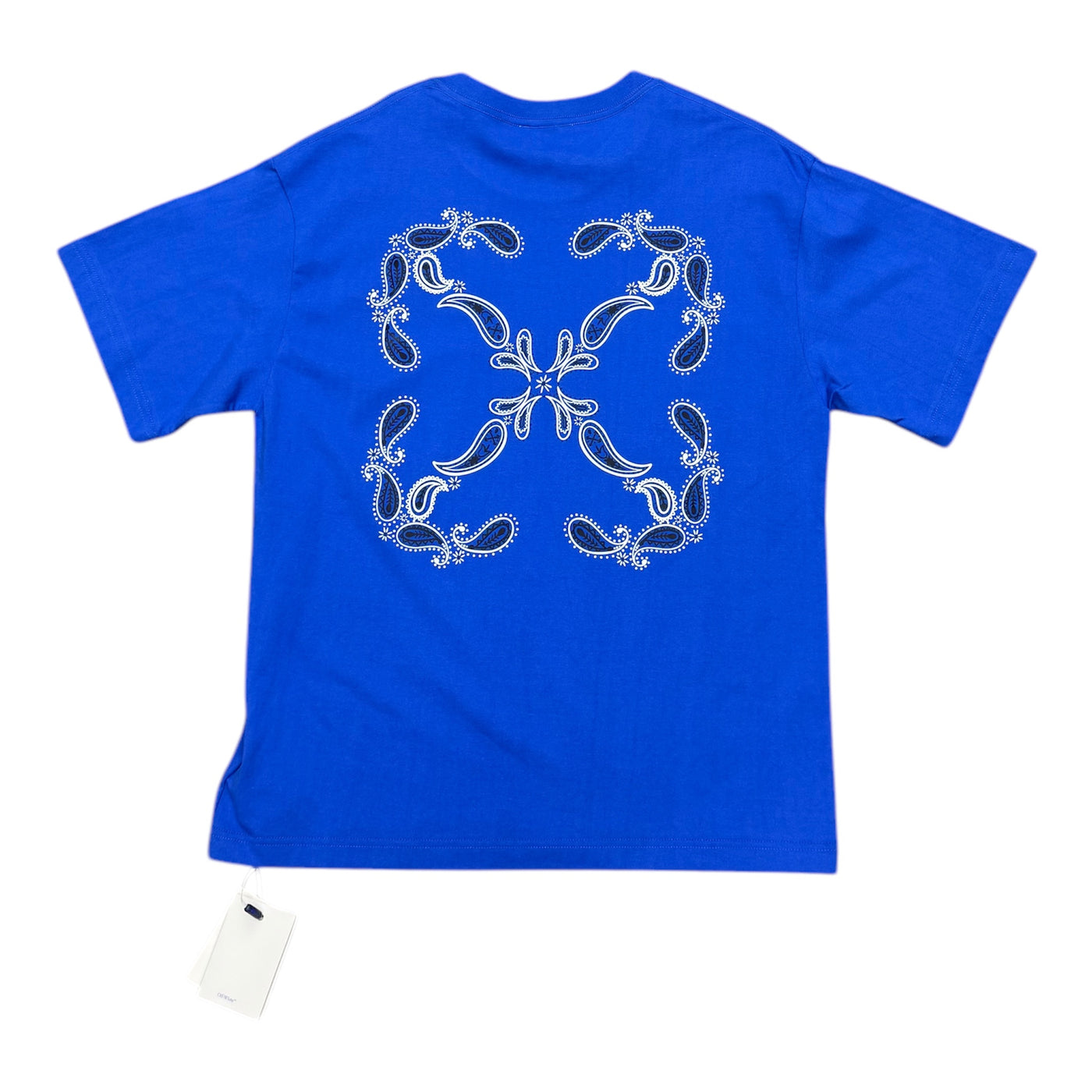 Off White Blue Tee