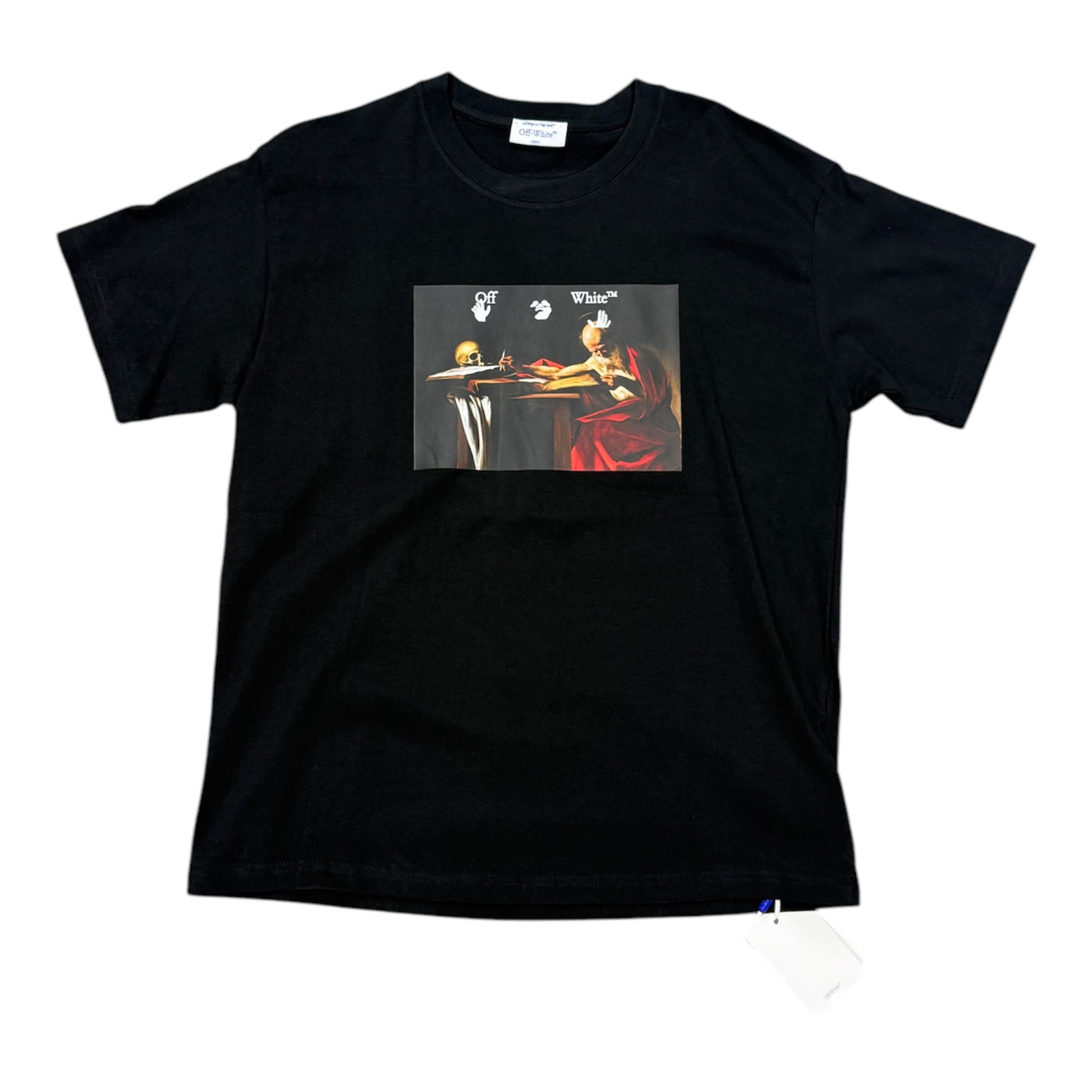 Off White Black “Drowning Man” Tee