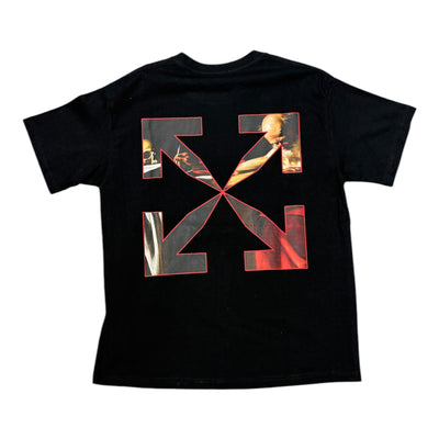 Off White Black “Drowning Man” Tee