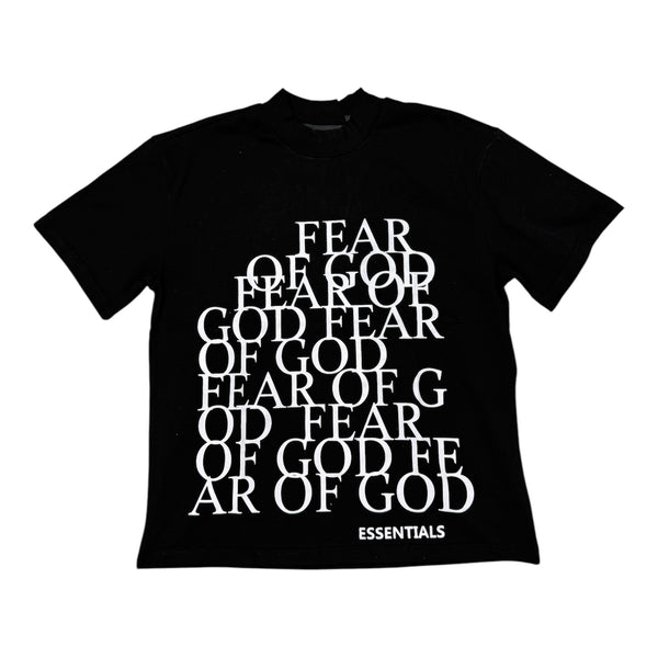 Essentials Fear of God Black Tee