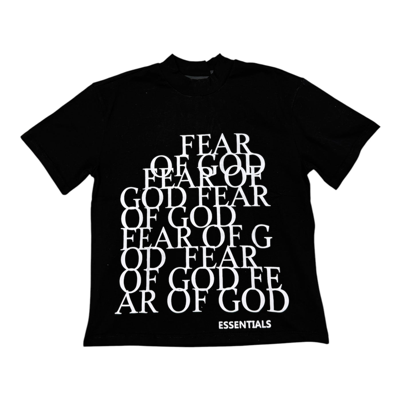 Essentials Fear of God Black Tee
