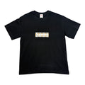 Supreme Square Print Black Tee