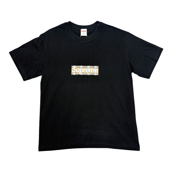 Supreme Square Print Black Tee