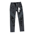 Purple Jean Elephant Skin Black