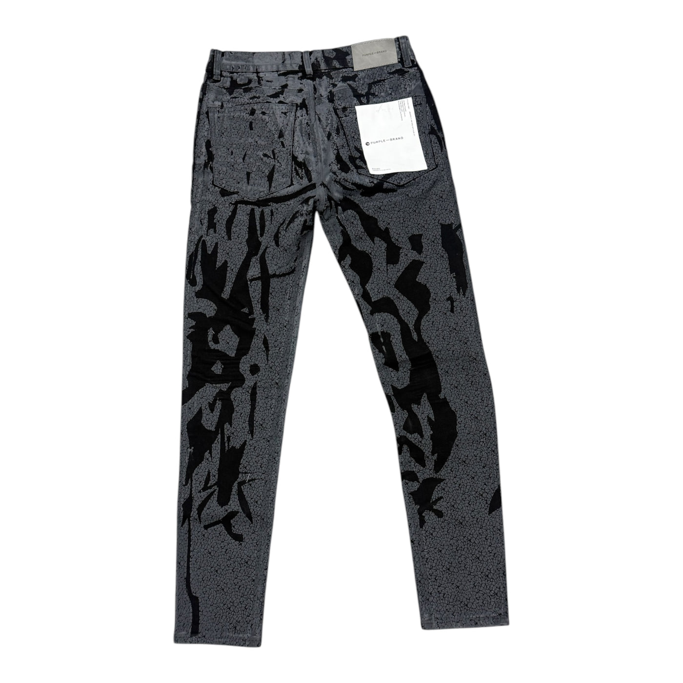 Purple Jean Elephant Skin Black