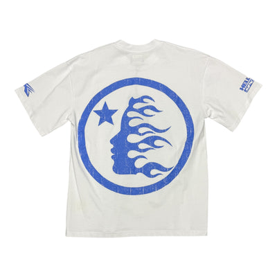 Hellstar If You Dont Like Us Beat Us” White Tee