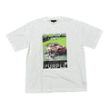 Purple “Red Car” White Tee