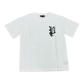 Purple White & Black Tee