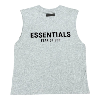 Essentials Grey Sleeveless Tee