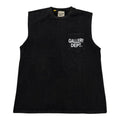 Gallery Dept Black Sleeveless Tee