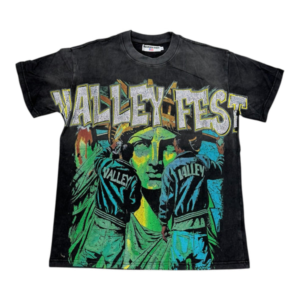 Valley “NY Graffiti” Black Tee