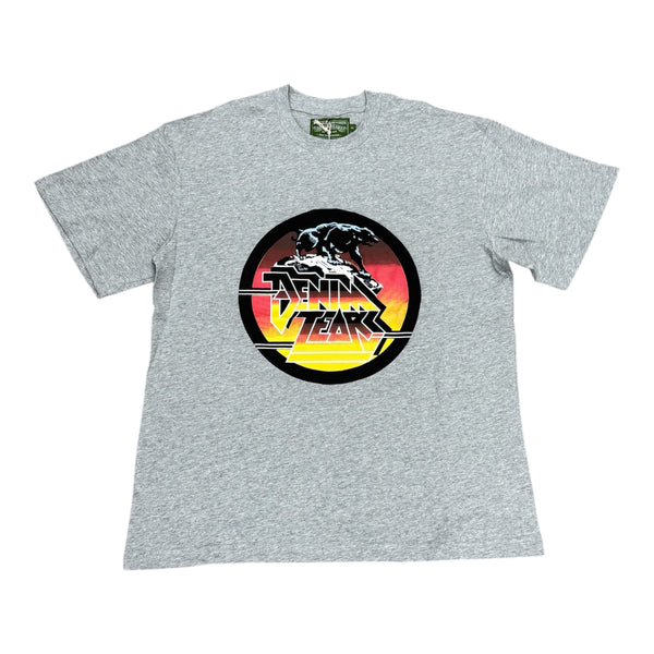Denim Tears “Big Cat” Grey Tee