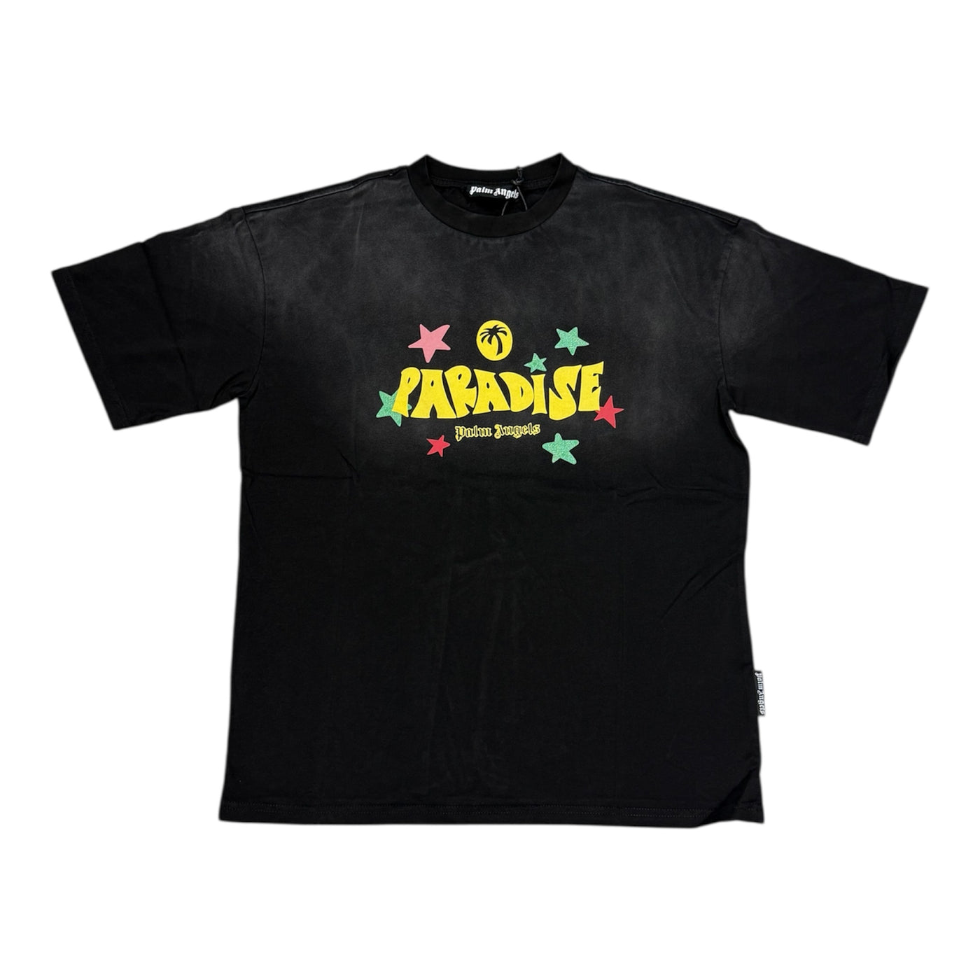 Palm Angels “PARADISE” Black Tee