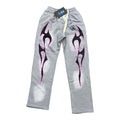 Hellstar Grey/Purple Sweatpants