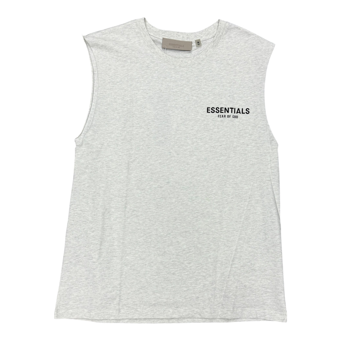 Essentials Light Grey Sleeveless Tee