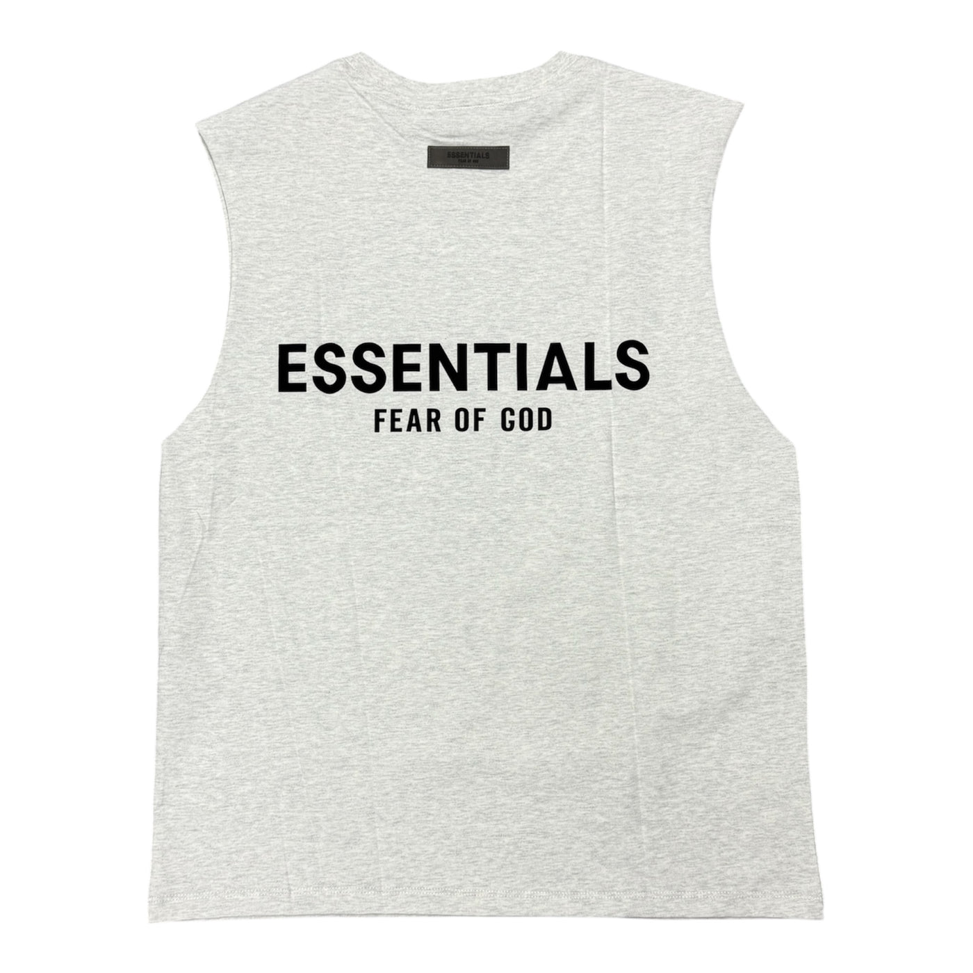 Essentials Light Grey Sleeveless Tee
