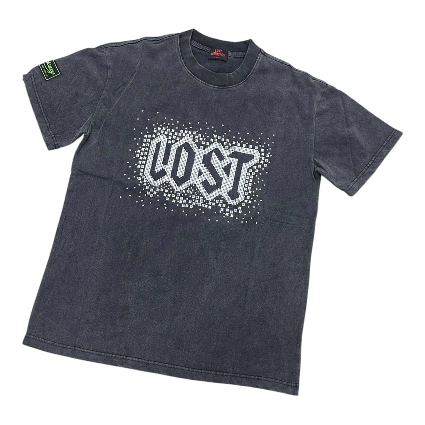 Lost Black Washed Tee