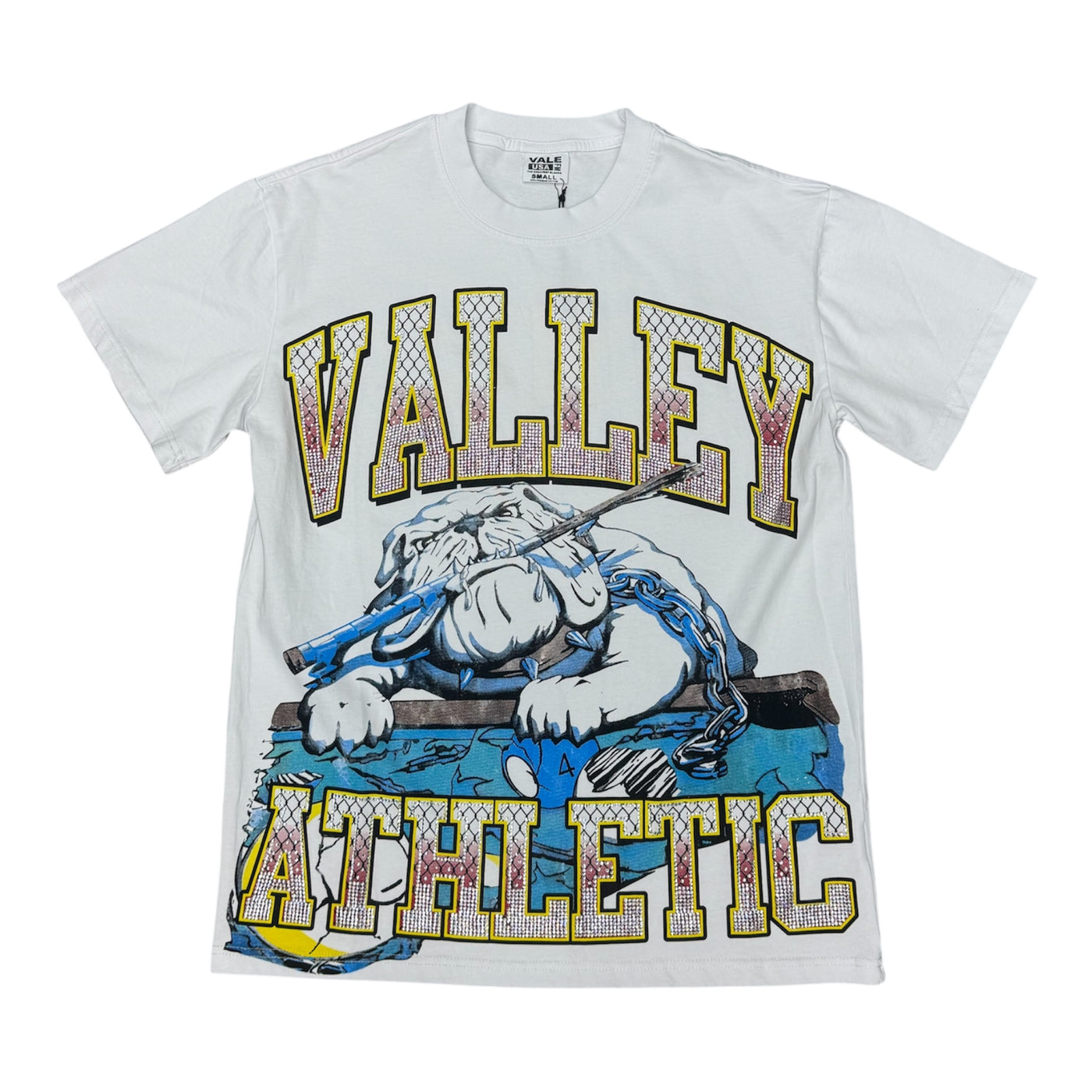 Valley “Athletic” White Tee
