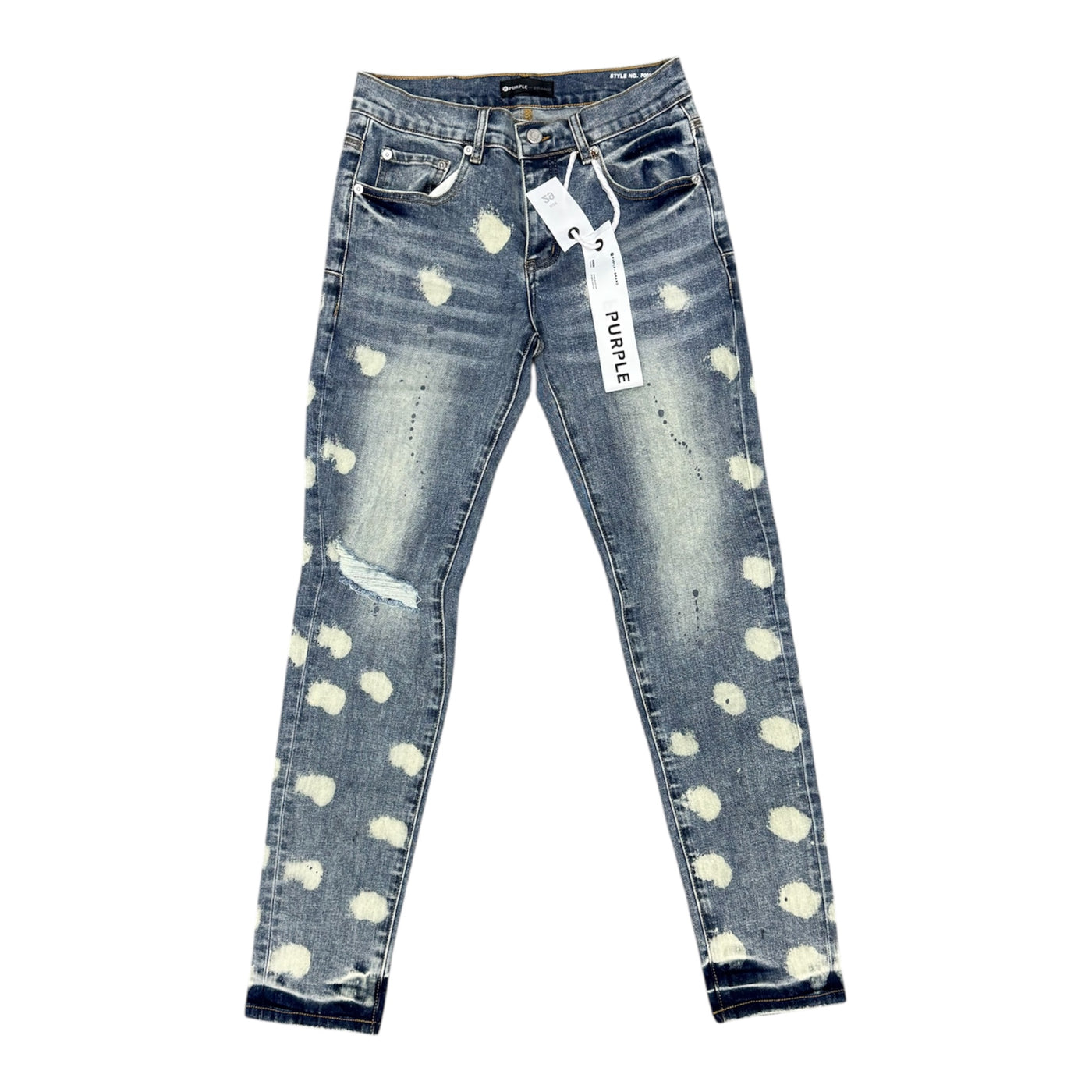 Purple Jean “Spots” Blue