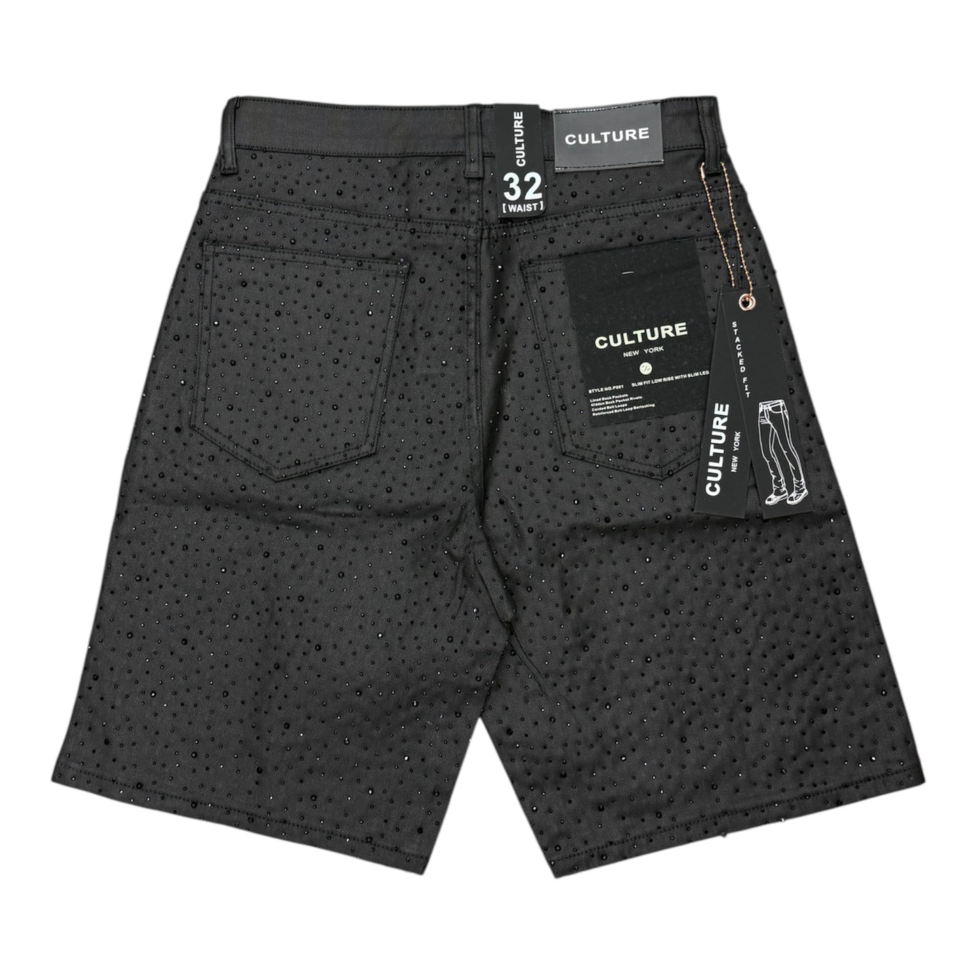 Culture Black Leather York Jean