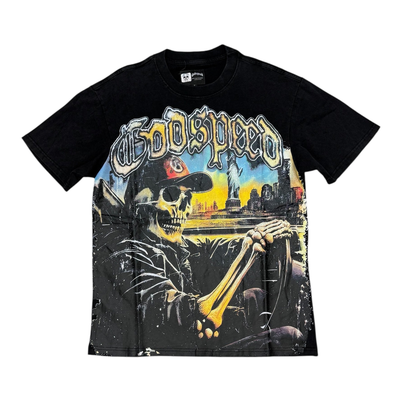 Godspeed “Driving Skelly” Tee
