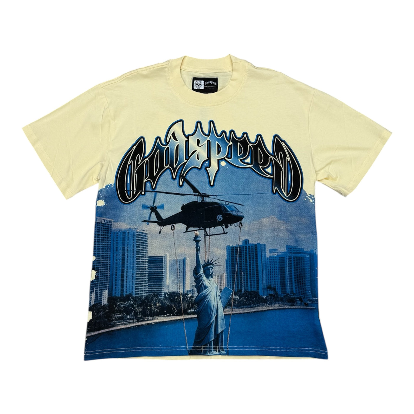 Godspeed “Helicopter Heist” Tee
