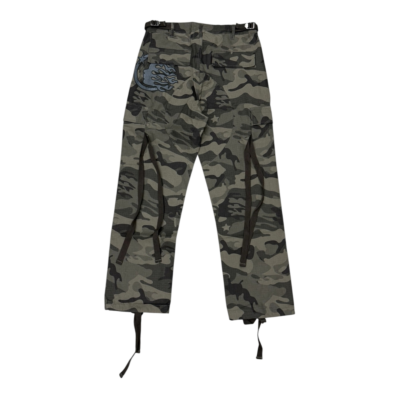 Hellstar Black Camo Cargo Pants